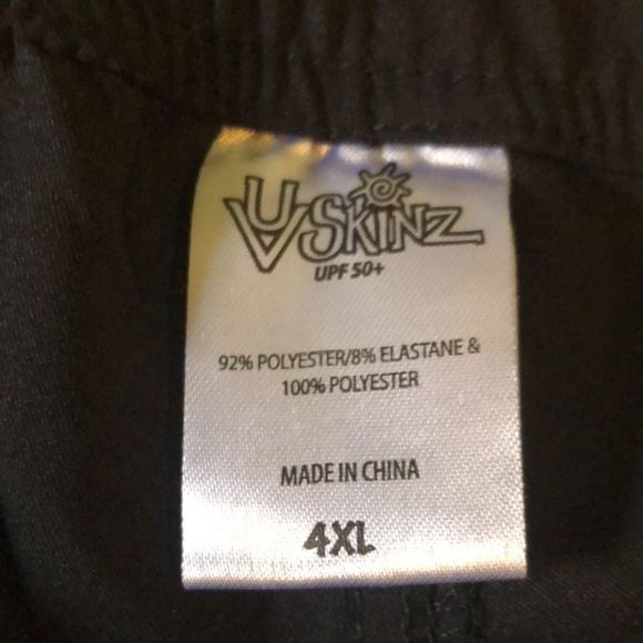Mens 4 xl black shorts from UV Skinz - Picture 5 of 12